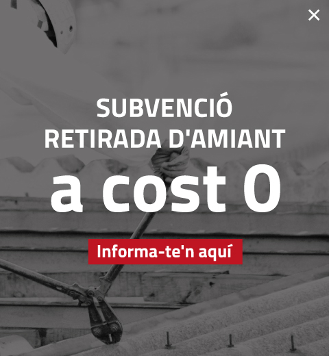 Subvenció retirada d'amiant